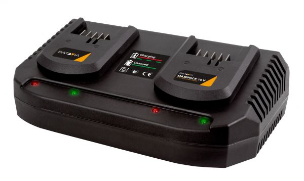 AC Double Charger 2 x 3,5AH (Maxxpack 18V).