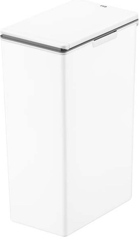 Eko - morandi touch 40 liter - plastic - wit - prullenbak