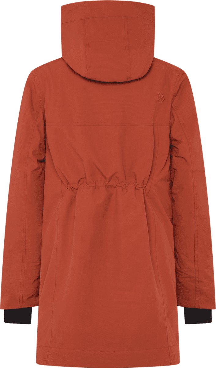 Didriksons eris wns parka dames outdoorjas - rust
