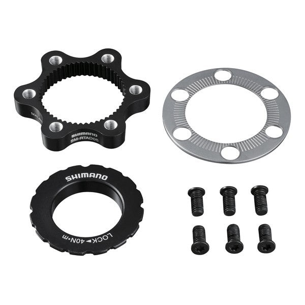 Adaptateur Shimano Centerlock-> Frein à disque SM-RTAD05 à 6 trous