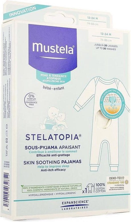 Mustela ba(c)ba(c) stelatopia skin shooting pajamas (atopic-prone skin) 12-24 months 74-86cm