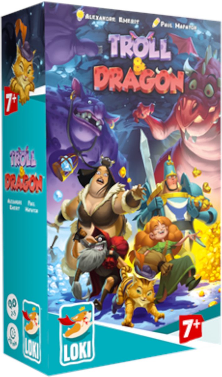Loki troll and dragon - bordspel