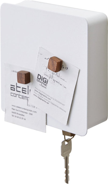 Yamazaki magnetisch sleutelkastje - tower - wit
