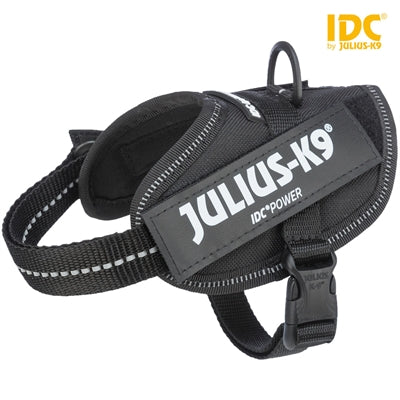 Julius K9 IDC Power-Harnas Tuig za nalepke Black