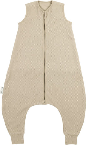 Meyco baby studio collection classic slaapoverall jumper - sand - 80cm - 1.0 tog