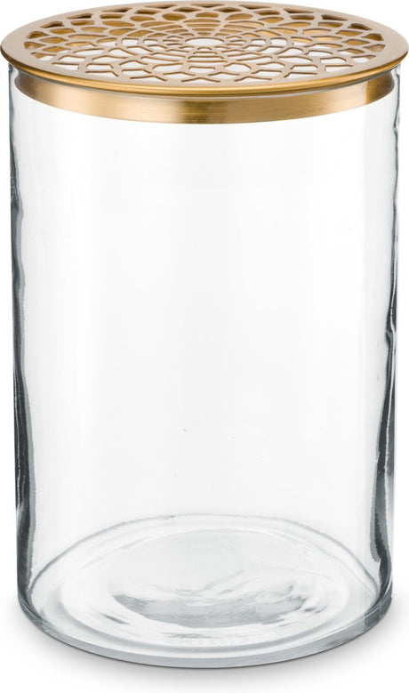 Vtwonen - basic - vaas - transparant - glas - 12,5x19cm