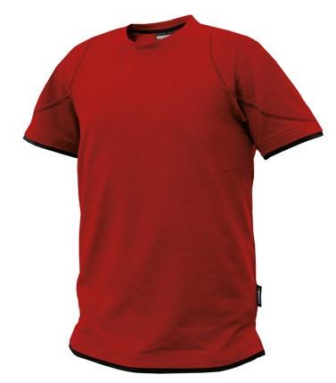 Dassy t-shirt kinetic rood zwart xxl
