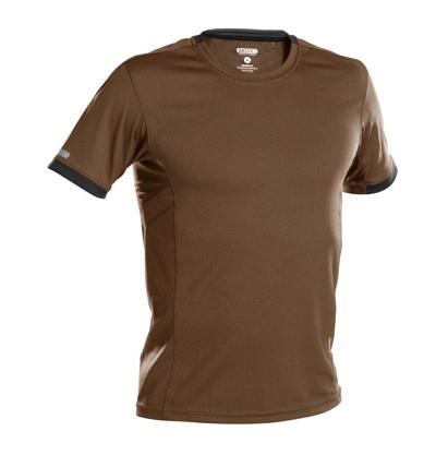 Dassy t-shirt nexus bruin grijs xl