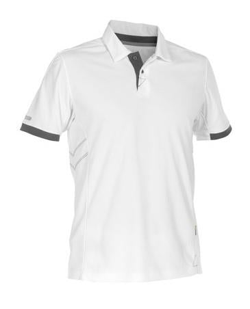 Dassy polo traxion wit grijs xs