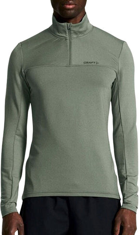 Craft gain midlayer longsleeve heren - leaf | maat: m