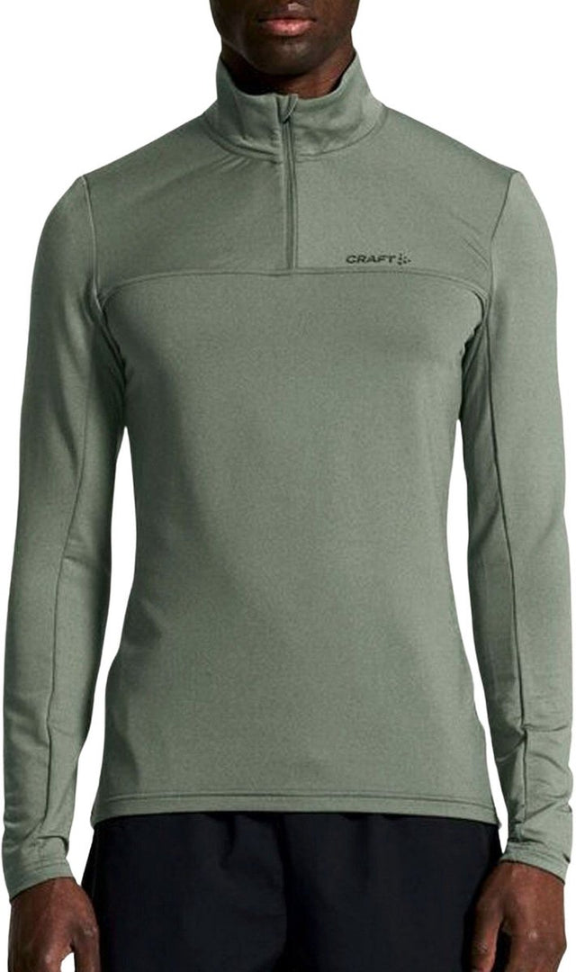 Craft gain midlayer longsleeve heren - leaf | maat: m