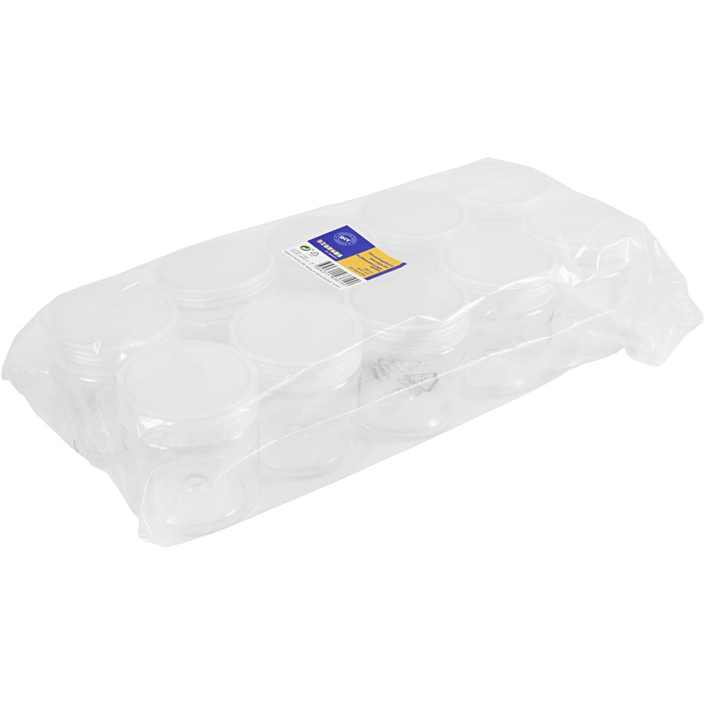 Http: www.cchobby.nl plastic-voorraadpotten-h-7-cm-d-6-5-cm-180-ml-10-stuk-1-doos