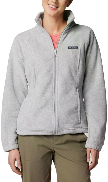 Columbia benton springs™ full zip dames outdoortrui - cirrus grey heather xxl