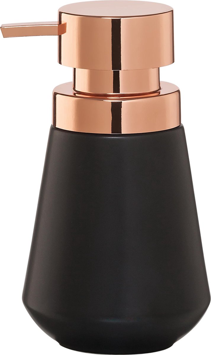Sealskin conical zeepdispenser 400 ml vrijstaand - zwart