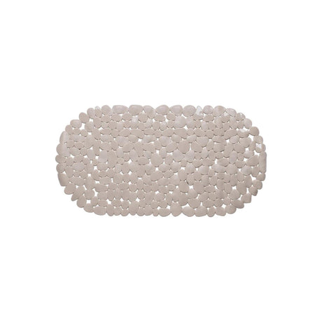 Wicotex anti-slip badmat pvc 68x35cm taupe
