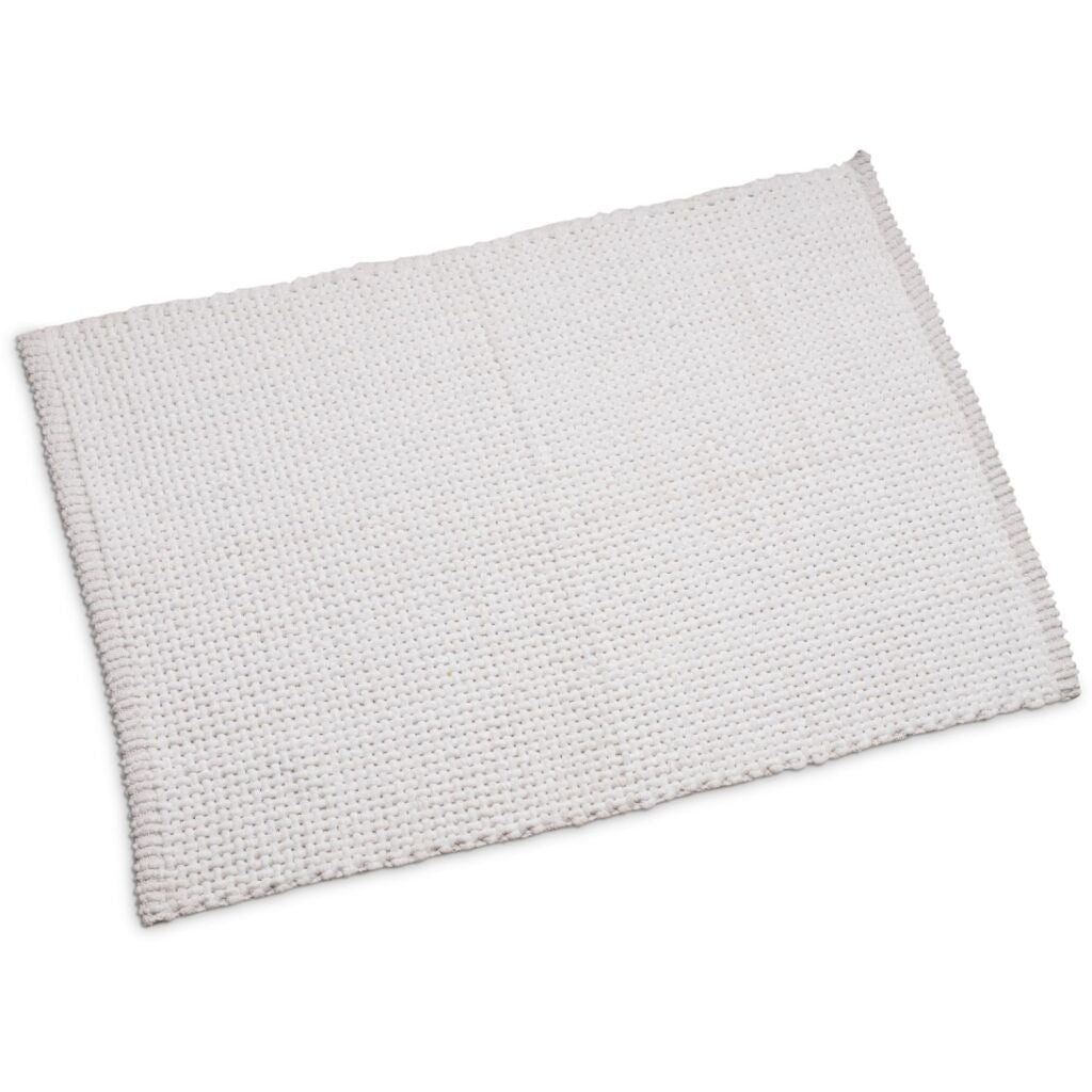 Wicotex anti-slip bath mat braid 60x90 cm white