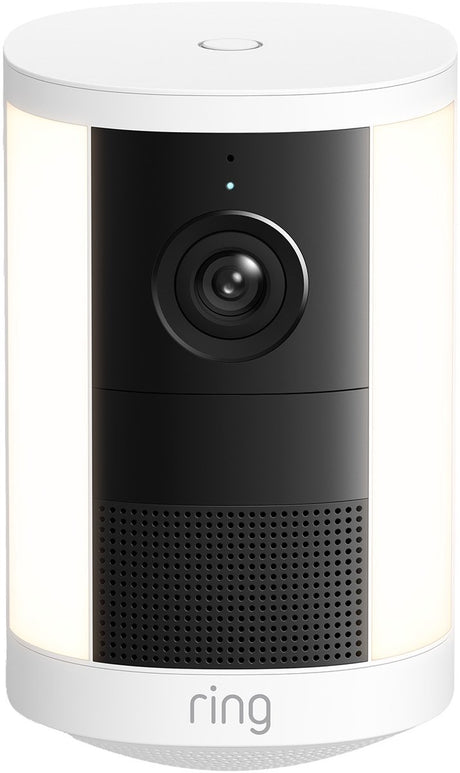 Ring spotlight camera op batterij (nieuwste generatie) - wit - 2k video