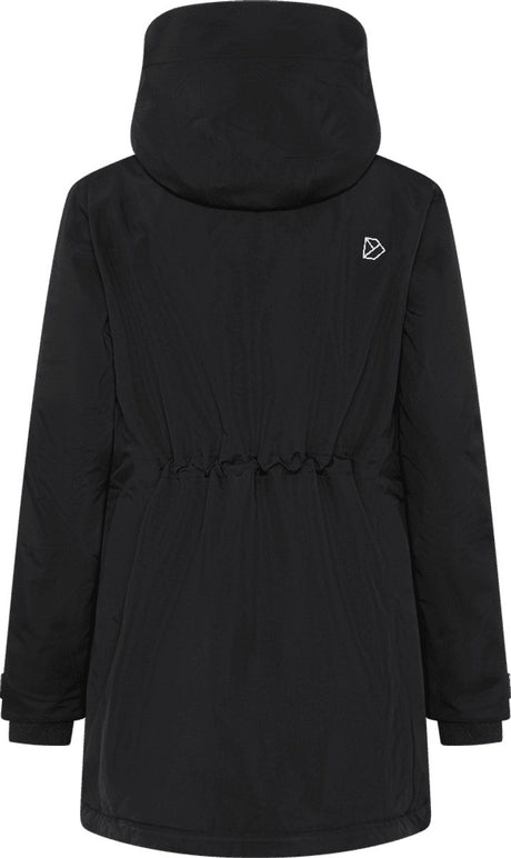 Didriksons felia wns parka dames outdoorjas - black