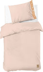 Dindi home dekbedovertrek funky frills - 140x220 - 100% katoen - roze
