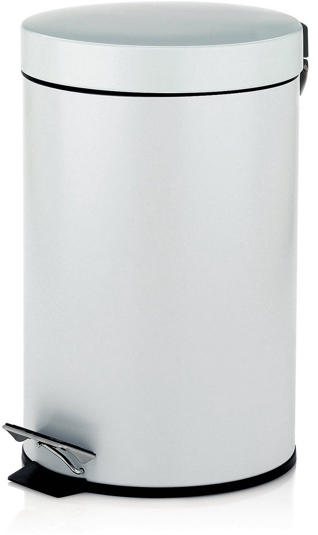 Kela monaco pedaal afvalemmer - 3 l - wit -