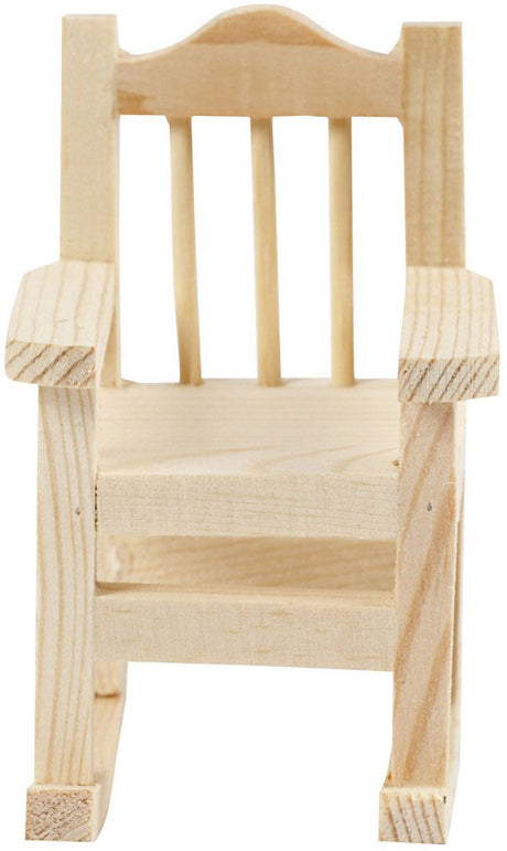 Creativ company houten mini schommelstoel