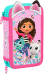 Gabby's poppenhuis gabby´s dollhouse etui roze man