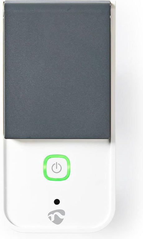 Nedis smartlife slimme stekker - wi-fi - ip44 - energiemeter - 3680 w - randaarde stekker type f (cee 7 7) - -30 - 40 °c - android ios - grijs wit - 1 stuks