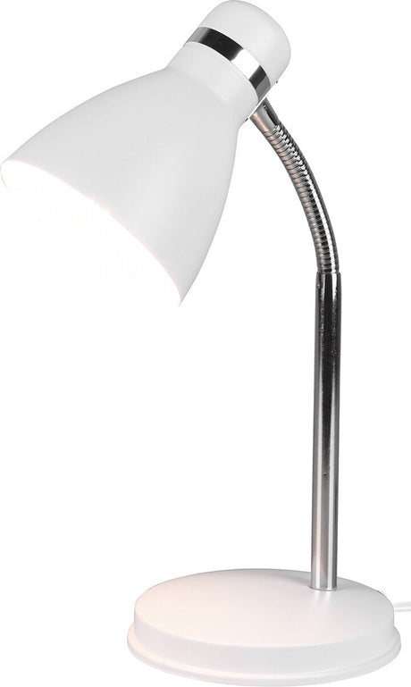 Rl live your light reality harvey - tafellamp - bureaulamp - wit mat - flex - excl. 1x e27 4w