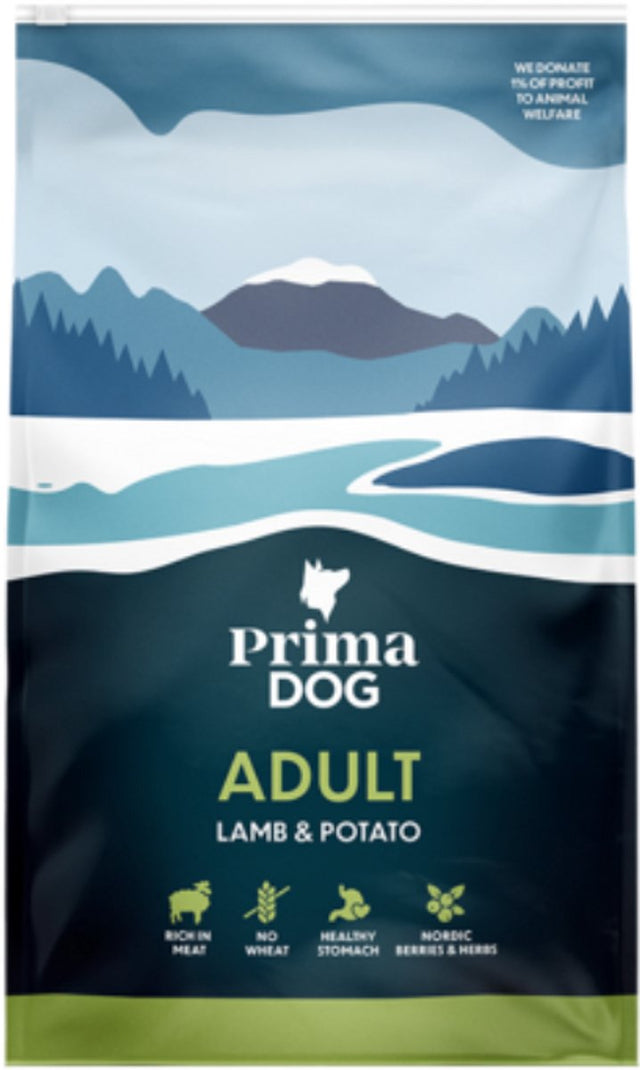 Primadog hondenvoer adult lam aardappel - 3 kilo