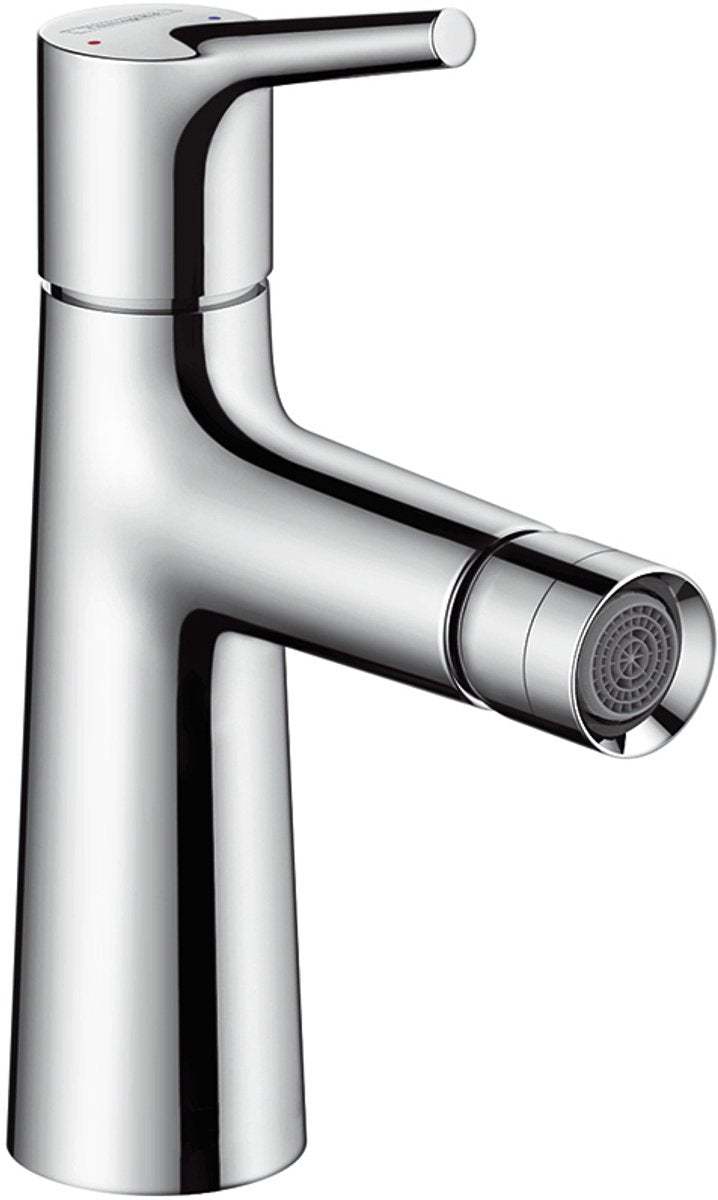 Hansgrohe talis s - eengreeps bidetkraan met afvoergarnituuer met een trekstang, chroom 72200000