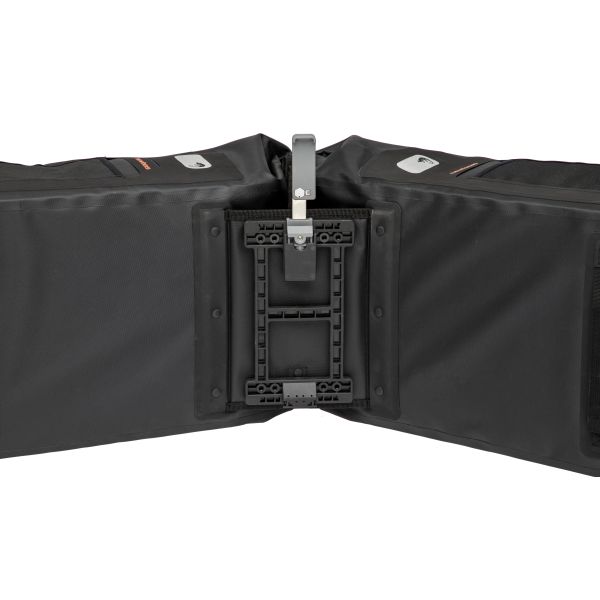 Newlooxs tas varo waterdicht double mik 2.0 zwart | 40l