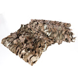 Buteo photo gear 3d leafs camouflagenet forest camo bruin 1,5x3 m