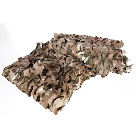 Buteo photo gear 3d leafs camouflagenet forest camo bruin 1,5x3 m