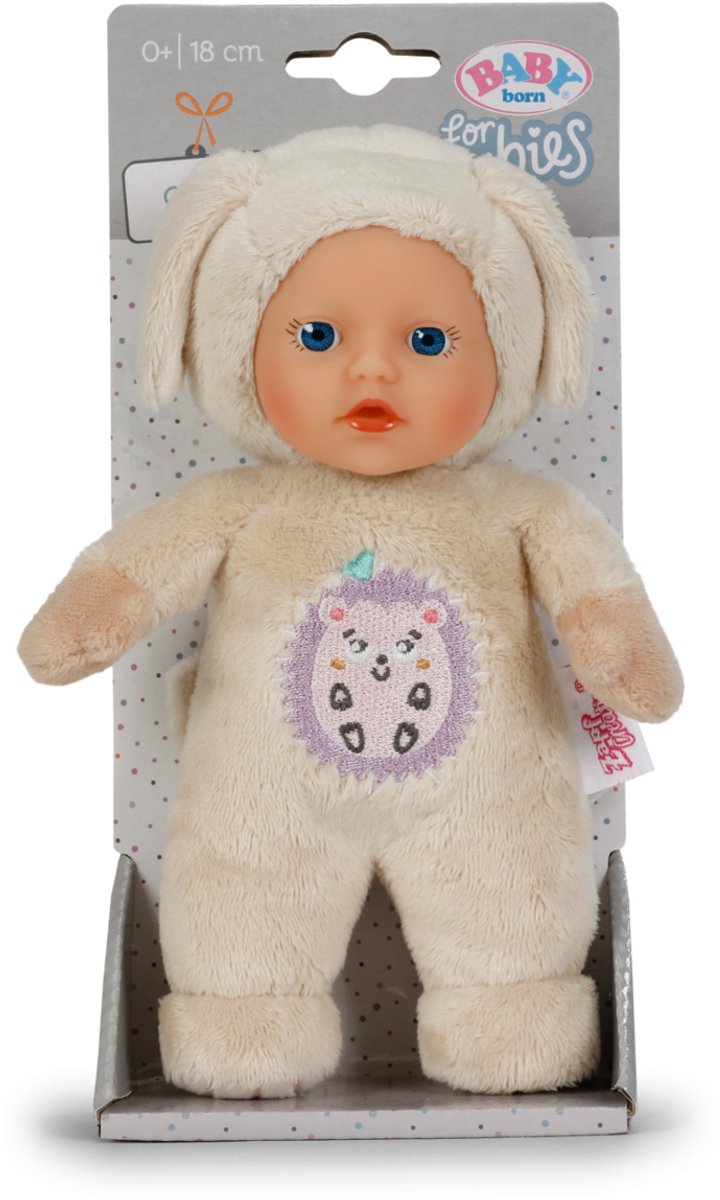 Baby born babypop cutie 18cm - assortiment