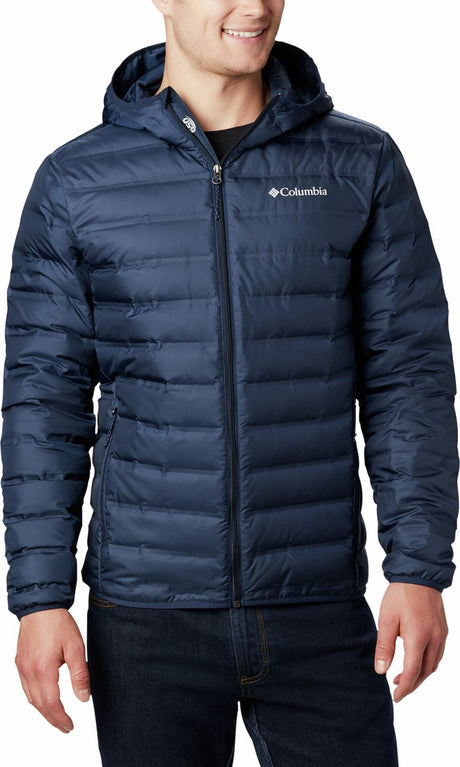 Columbia lake 22™ ii down hooded jacket men's outdoorjas - collegiate navy - maat xxl