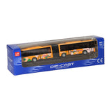 Die-cast metal trolley bus