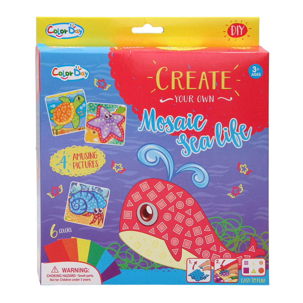 Mosaic Crafts Marine animals