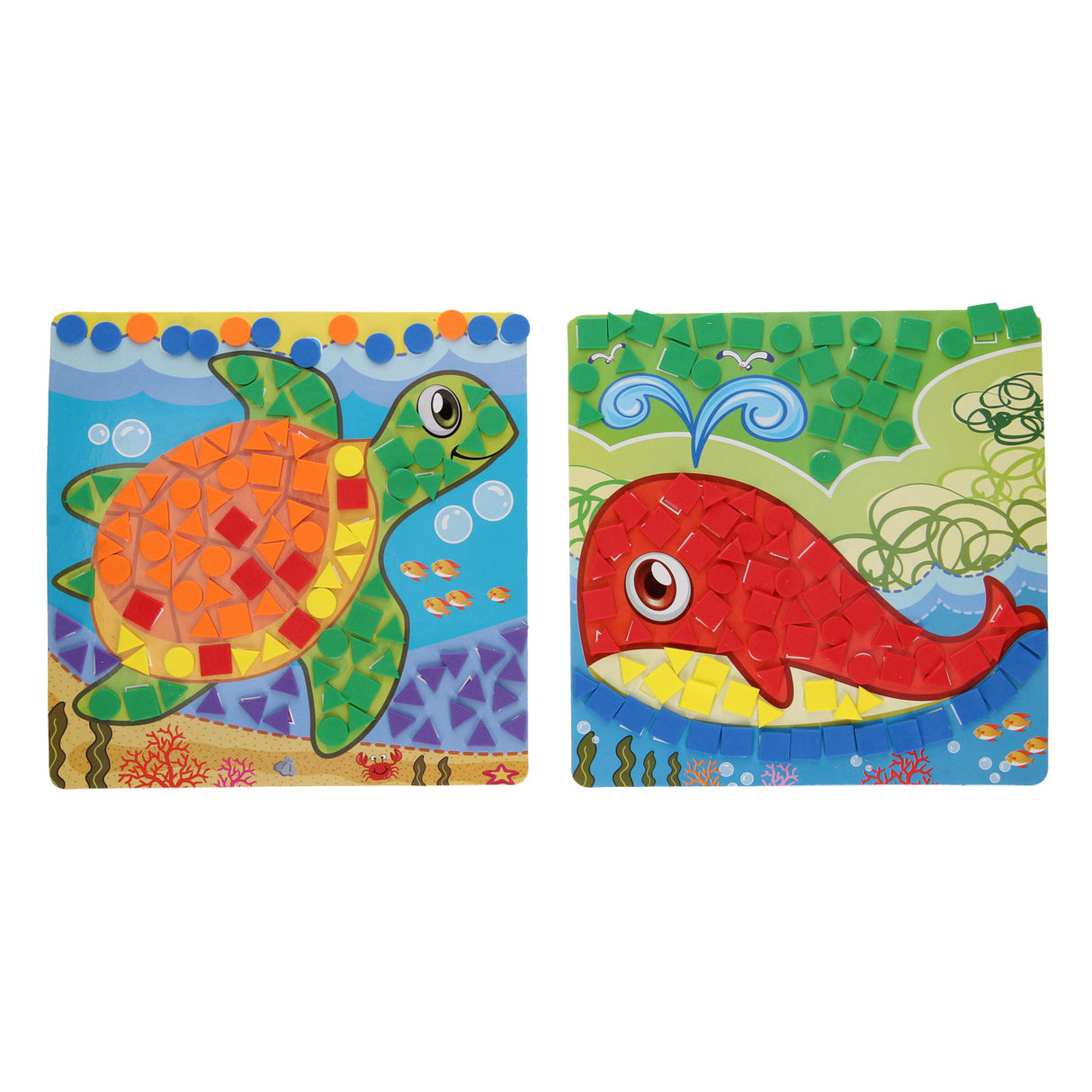 Mosaic Crafts Marine animals