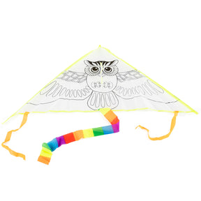 Kleur je eigen vlieger - uil