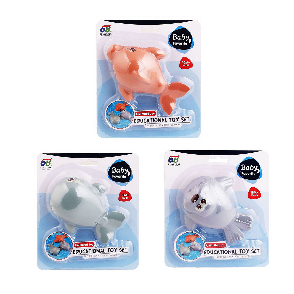 Windle Marine Animals Pastell