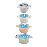 Badspeelset met waterval pastel