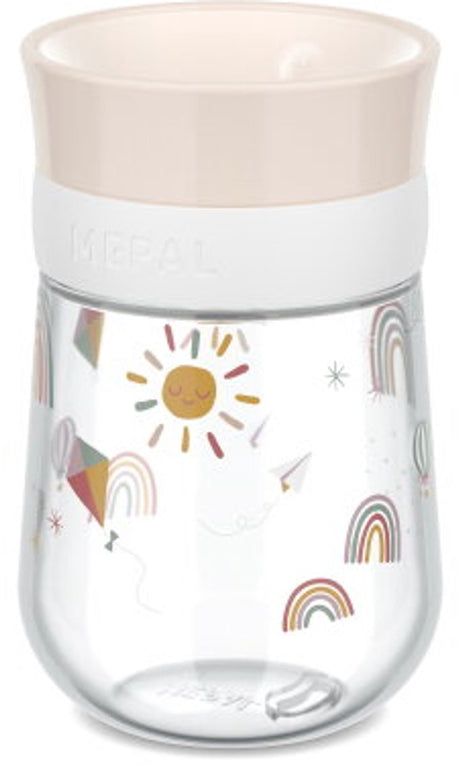 Mepal mio 360° drinkbeker - 300 ml - makkelijk vast te houden - kinderservies - sunshine rainbow