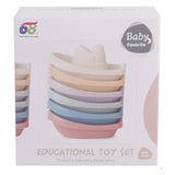 Bats Boats pastel, 6dlg.