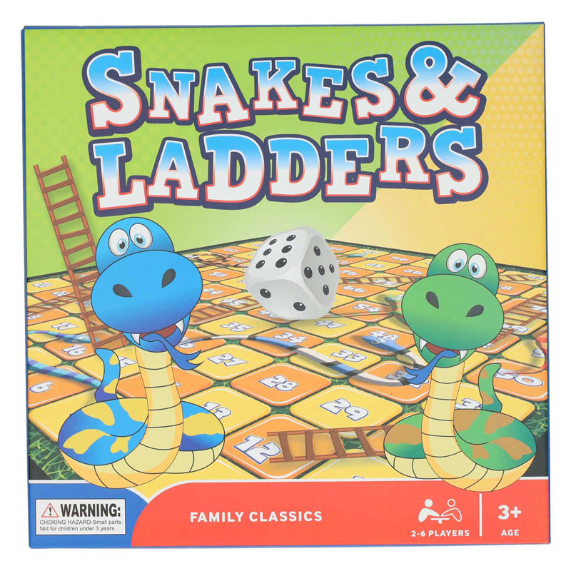 Snakes ladders bordspel