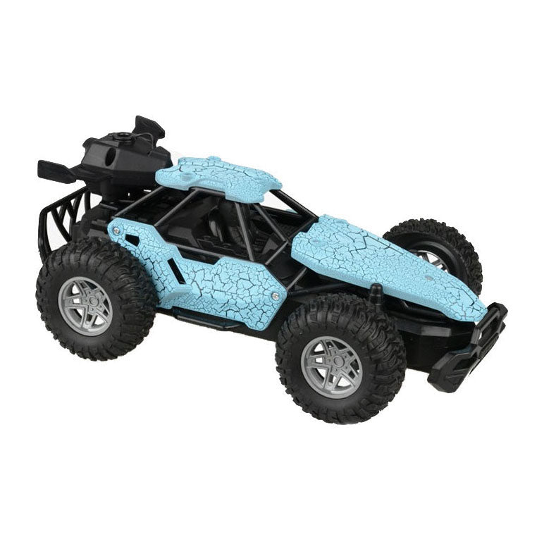 RC kontrolliertes Auto mit Rauchfunktion - Blau