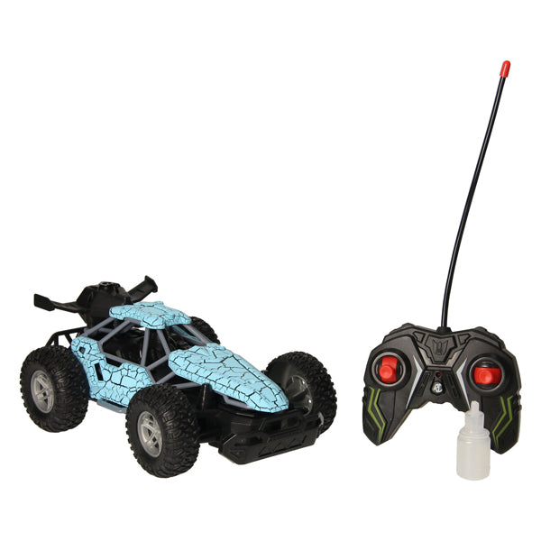 RC kontrolliertes Auto mit Rauchfunktion - Blau