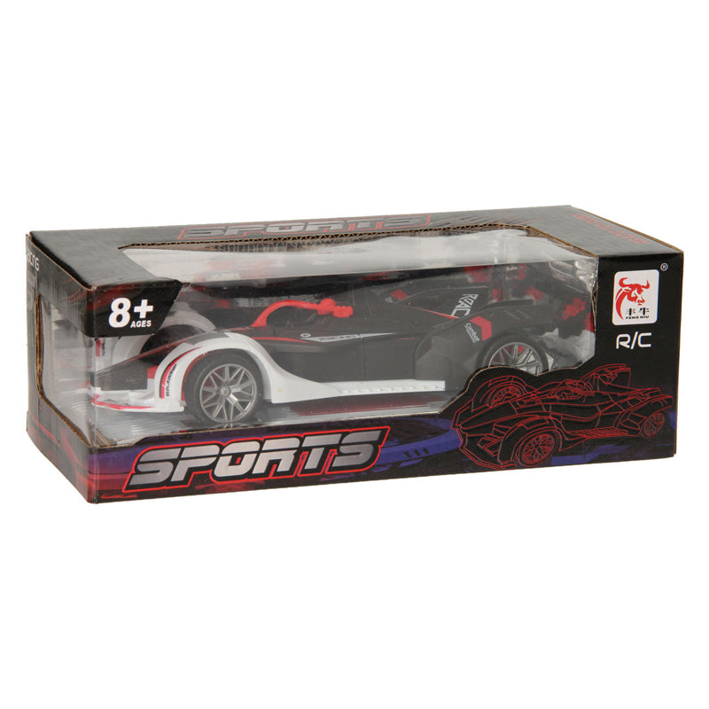 Rc racer rood zwart bestuurbare auto