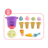 Set di gelato alla spiaggia, 13dlg