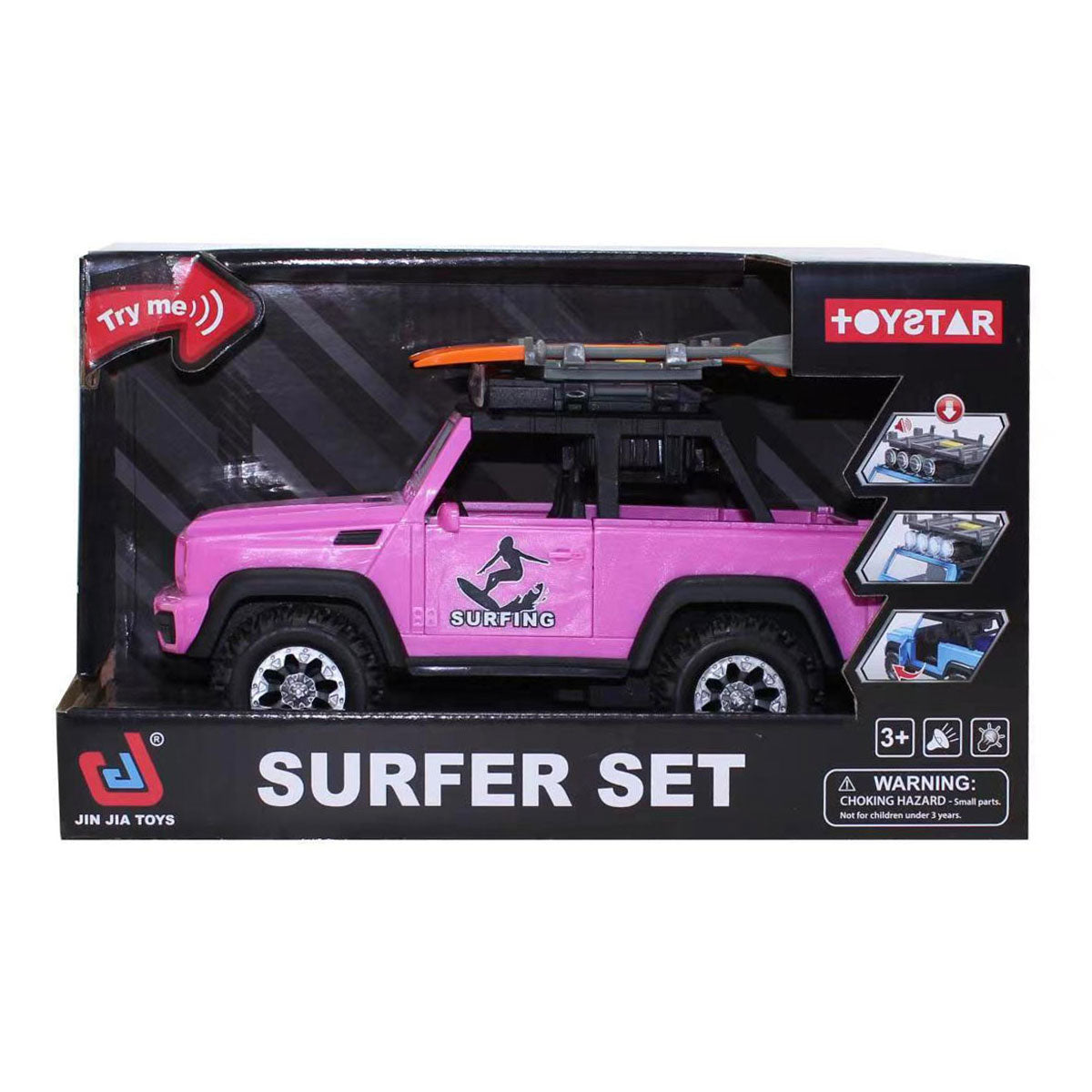 Surfset Jeep Licht Geluid