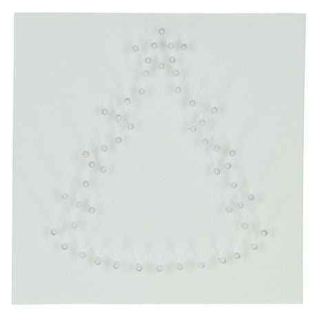 String art kerstboom met led lampjes